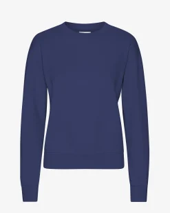 Women Classic Organic Crew - Marine Blue