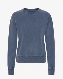 Women Classic Organic Crew - Neptune Blue