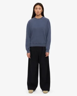 Women Classic Organic Crew - Neptune Blue