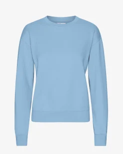 Women Classic Organic Crew - Seaside Blue