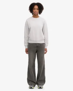 Women Classic Organic Crew - Snow Melange