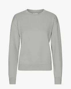 Women Classic Organic Crew - Steel Blue