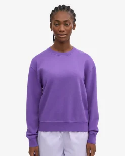 Women Classic Organic Crew - Ultra Violet