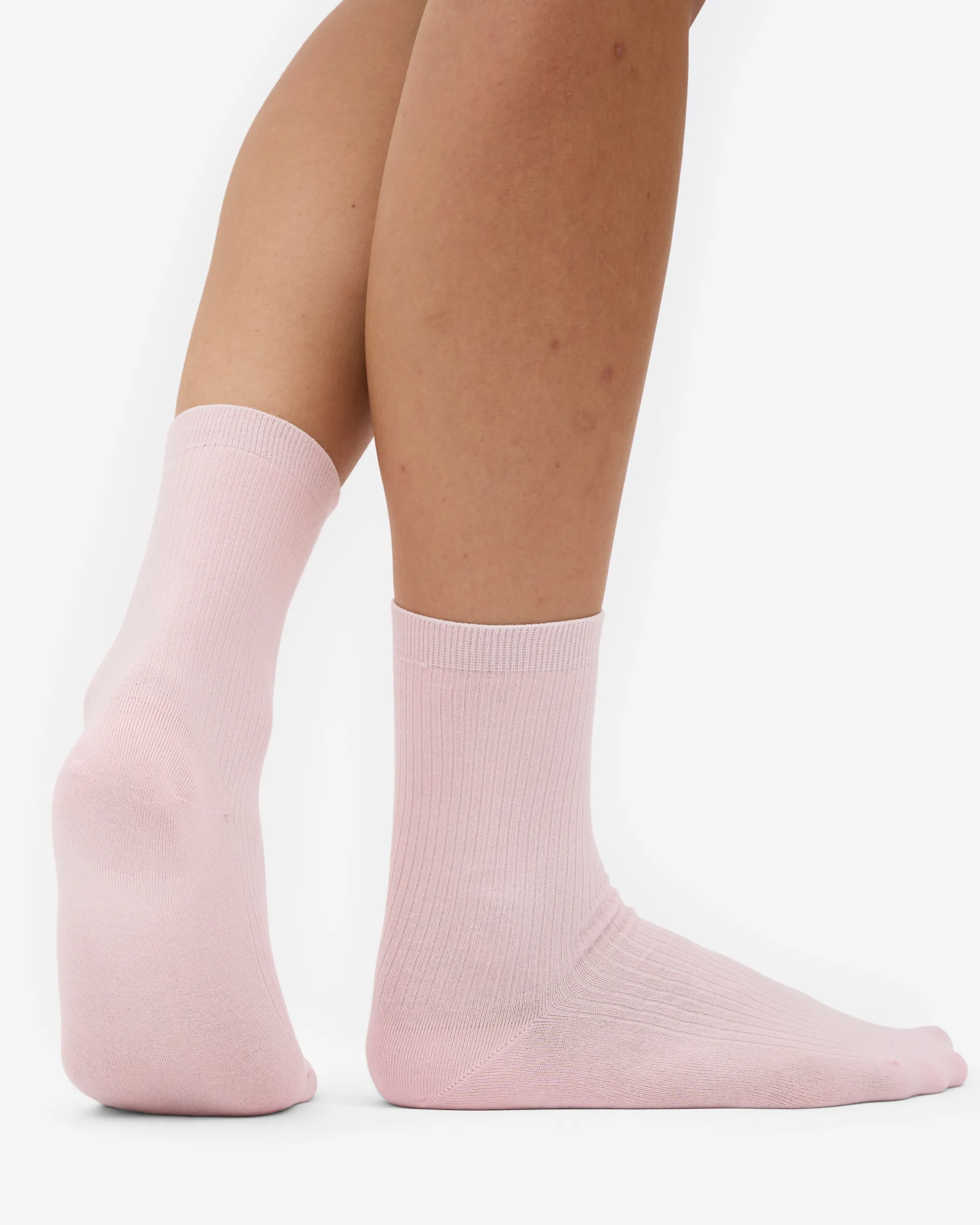 Women Classic Organic Sock - Faded Pink (3-Pack)