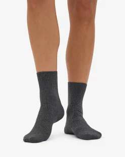 Women Classic Organic Sock - Lava Grey