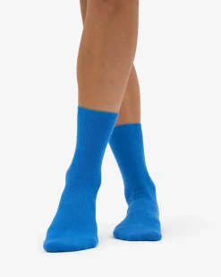 Women Classic Organic Sock - Pacific Blue (3-Pack)