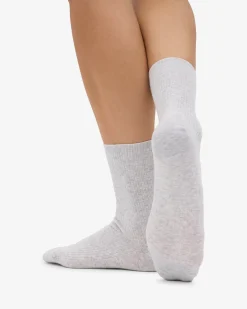 Women Classic Organic Sock - Snow Melange (3-Pack)