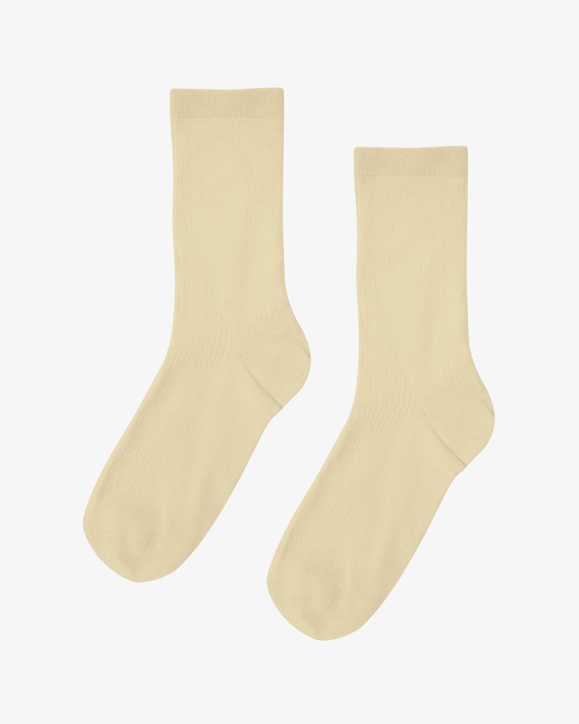 Women Classic Organic Sock - Soft Yellow