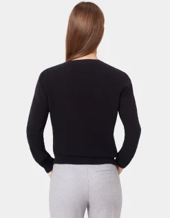 Women Light Merino Wool Crew - Burned Yellow