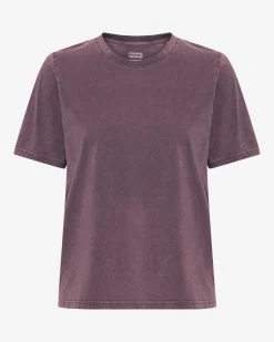 Women Light Organic Tee - Faded Grape