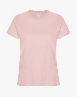 Women Light Organic Tee - Faded Pink