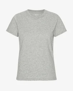 Women Light Organic Tee - Heather Grey