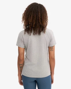 Women Light Organic Tee - Heather Grey