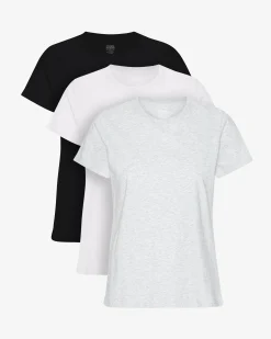 Women Light Organic Tee - Mixed 05 (3-Pack)