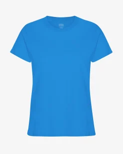 Women Light Organic Tee - Pacific Blue