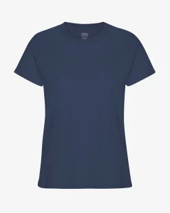 Women Light Organic Tee - Petrol Blue
