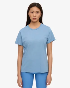 Women Light Organic Tee - Seaside Blue
