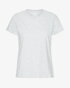Women Light Organic Tee - Snow Melange