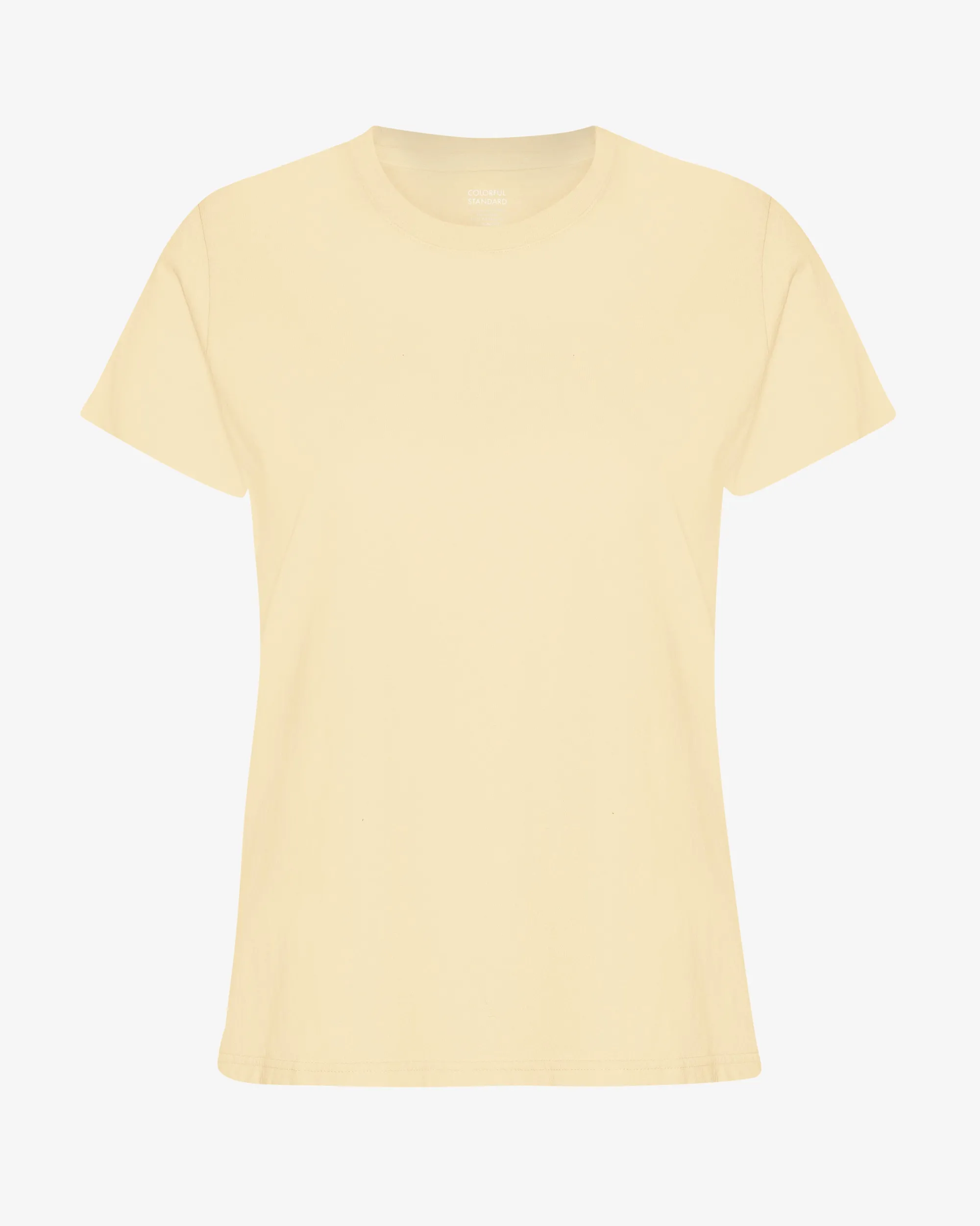 Women Light Organic Tee - Soft Yellow