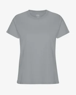 Women Light Organic Tee - Steel Blue