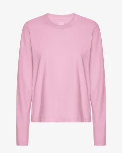 Women Organic LS T-Shirt - Cherry Blossom