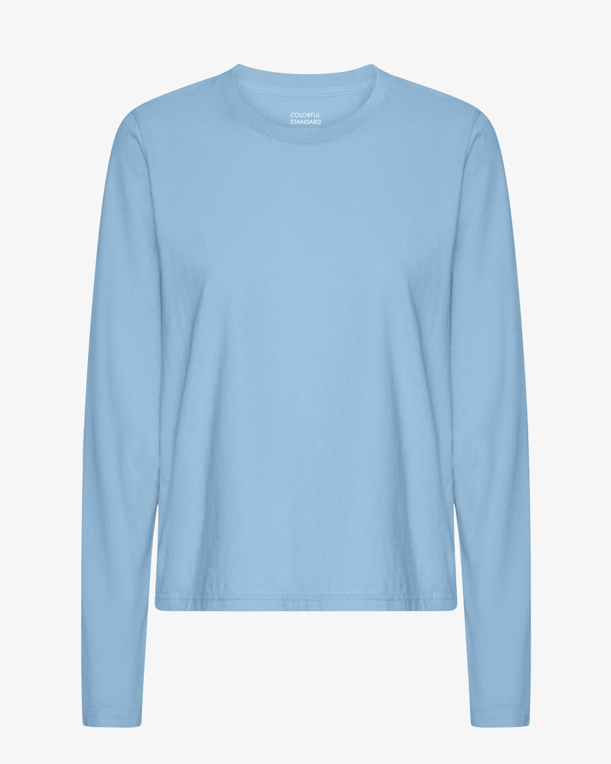Women Organic LS T-Shirt - Seaside Blue