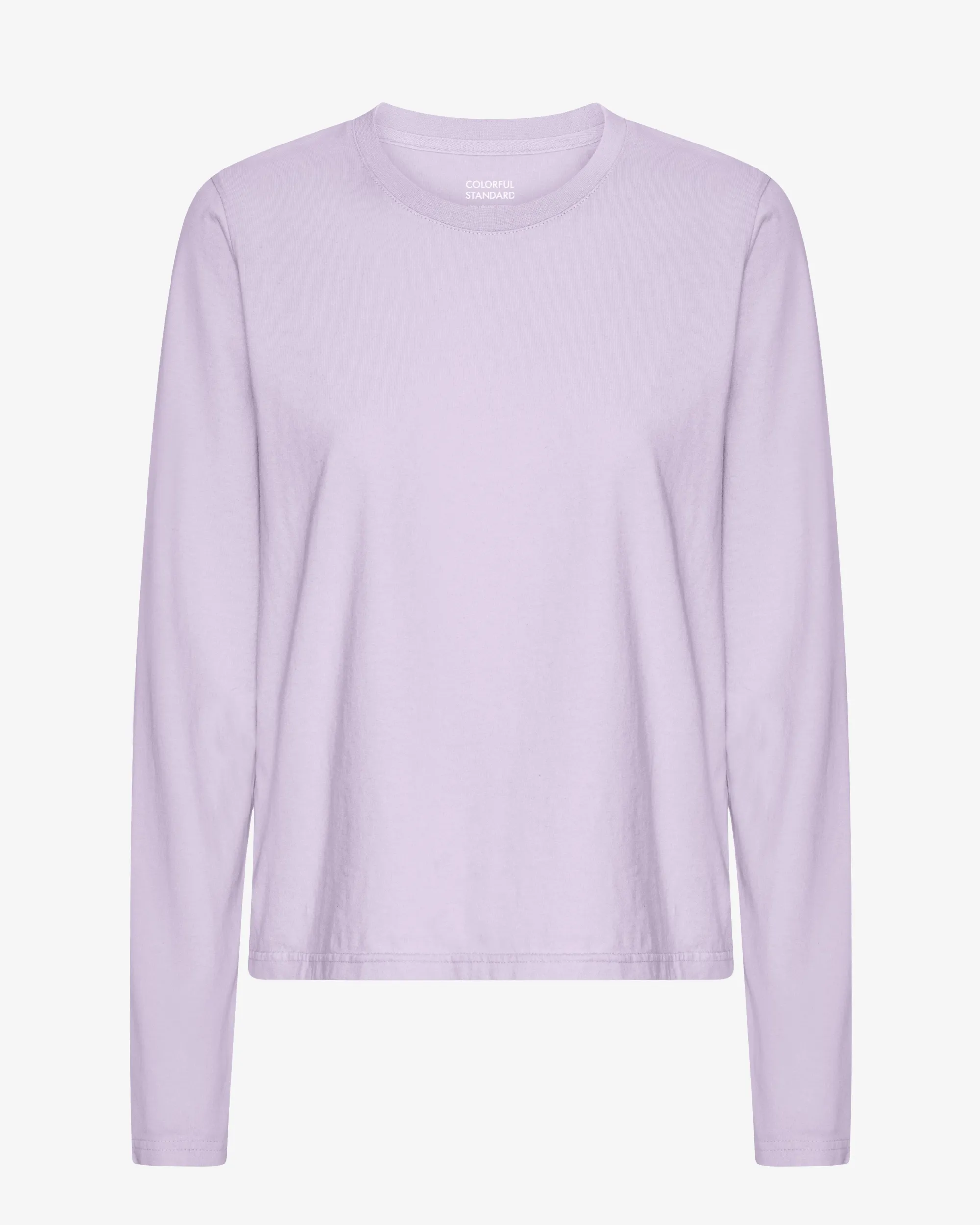 Women Organic LS T-Shirt - Soft Lavender