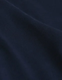 Women Organic Rib Tank Top - Navy Blue