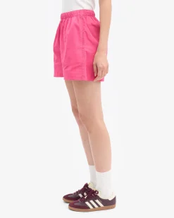 Women Organic Twill Shorts - Bubblegum Pink
