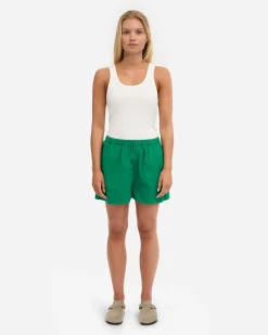 Women Organic Twill Shorts - Kelly Green