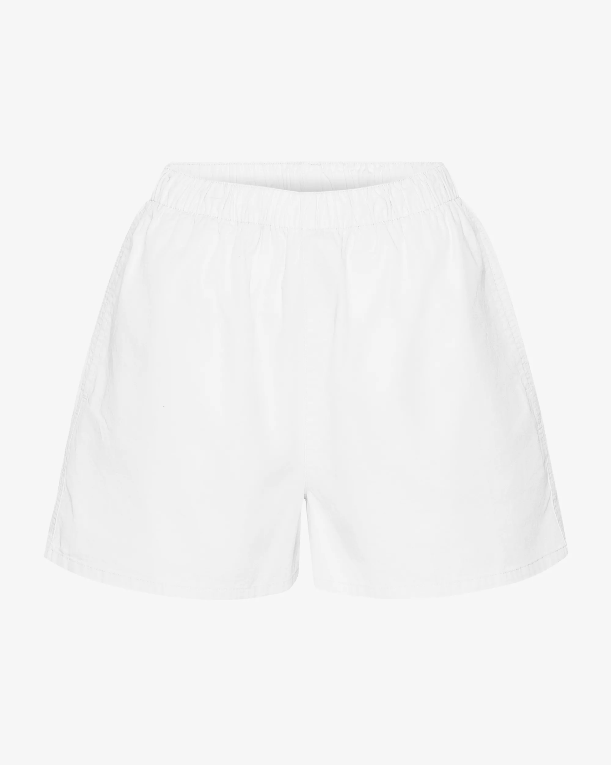 Women Organic Twill Shorts - Optical White