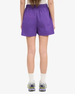 Women Organic Twill Shorts - Ultra Violet