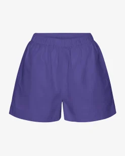 Women Organic Twill Shorts - Ultra Violet